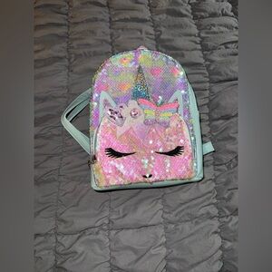 Sparkly Unicorn Kids Backpack